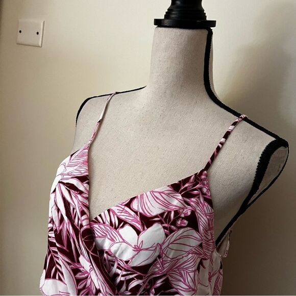 Sunrise in Paradise Pink Multi Tropical Print Maxi Dress - Picture 5 of 16